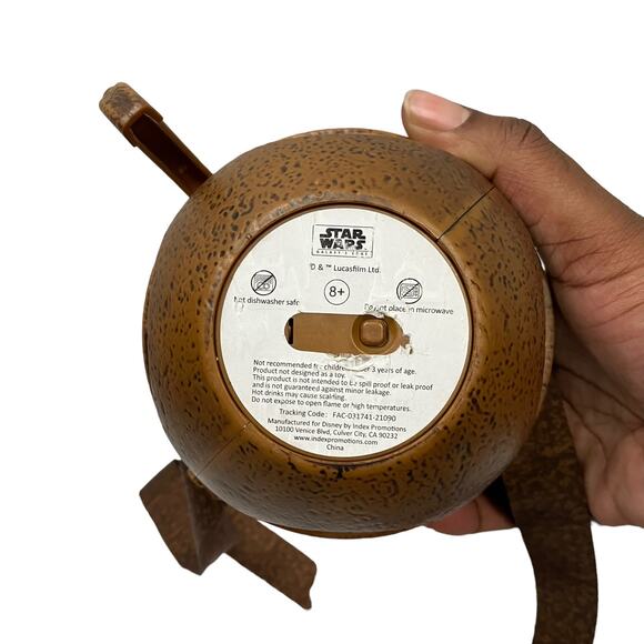 Disney Parks Star Wars Galaxy's Edge Jabba the Hutt Paddy Frog Sipper Cup - Picture 6 of 6